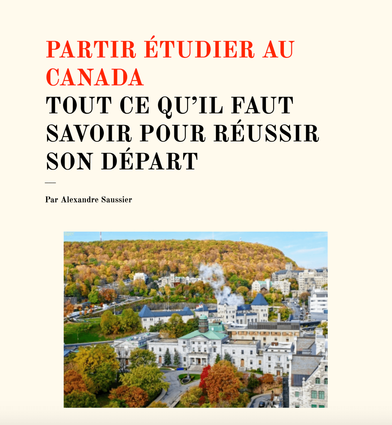 Guide cover page
